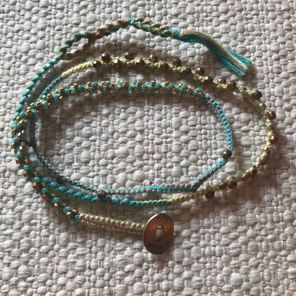 Chan Luu Beaded Wrap Bracelet
